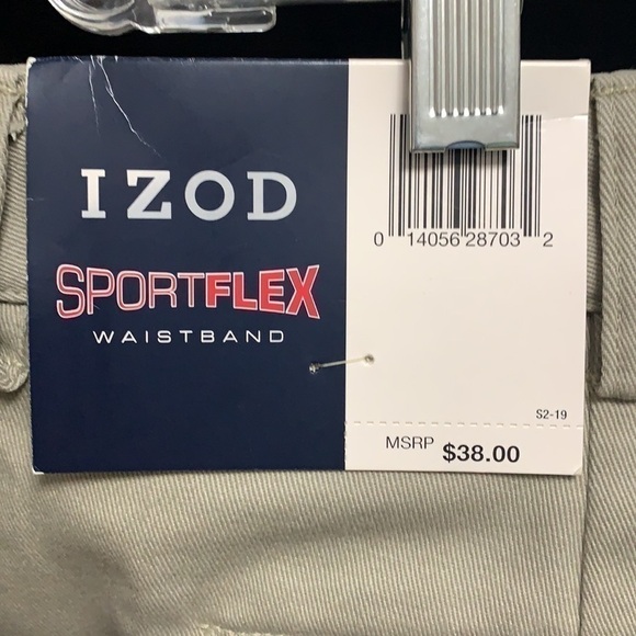 𝅺IZOD- chino shorts. NWT - Picture 5 of 5